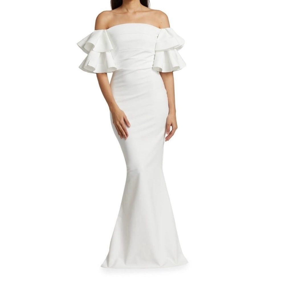 Chiara Boni La Petite Robe: NWOT Size 38 (US 2) Parvati off the shoulder gown